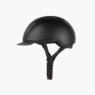 Solid color city bicycle helmet