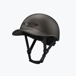 Baseball cap style commuter cycling helmet