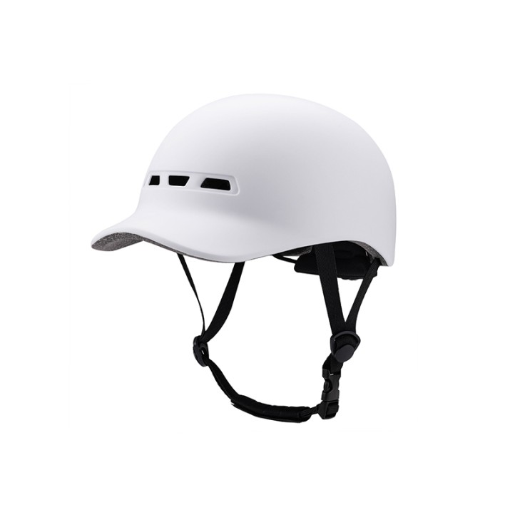 Baseball cap style commuter cycling helmet