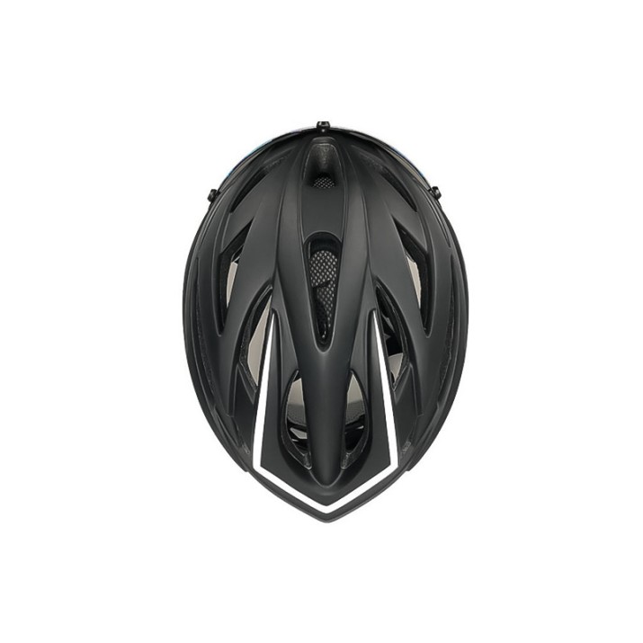 Urban commuter dual-sport bicycle helmet