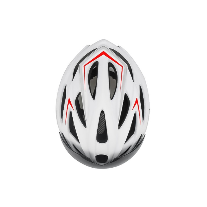 Urban commuter dual-sport bicycle helmet